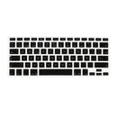 Spanish Phonetic Keyboard Protective Film Cover For 13 Inch Macbook - Black