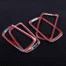 4pc Inner Door Handle Bowl Cover Trim fit for Mitsubishi ASX Outlander Sport RVR