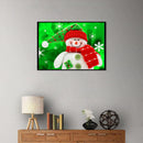 Smile Snowman Full Round Drill Diamond Painting 5D DIY Embroidery Set Craft