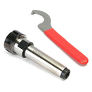 Mt3 Er25 M12 Collet Chuck Holder Fixed Cnc Milling Turning Tools + 1Pc Span N1F5