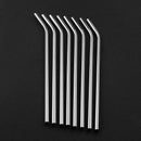 Reusable Drinking Straws Cleaner Brush Set Stainless Steel Metal Straws(3) A