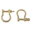 30mm Brass Metal D-Ring  Rings for Straps Bag Making Leathercraft