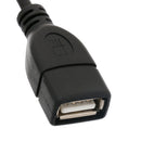 USB 2.0 A Male To Female Angle 90 Degree Extension Adapter Converter Cable