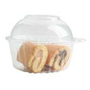 100Pcs Cup A Cake Clear Pod Muffin Container