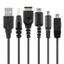 5 in 1 USB Game Charging Cable 1.2m for Nintend NEW 3DS XL NDSLite NDSI LL
