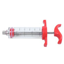 Marinade Red Injector Flavor Syringe Cooking Meat Poultry Turkey Chicken BB