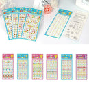 1x Sheets Bubble Stickers Lot Animal Kids Children Craf Paper M2F4 Scrapboo Z9B3