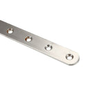 Metal 8 Holes Flat Straight Design Corner Brace Angle Bracket 250mm