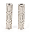 2x 3.5mm Female to Female Audio Adapter Connector Coupler Stereo F/F Extensi Ew