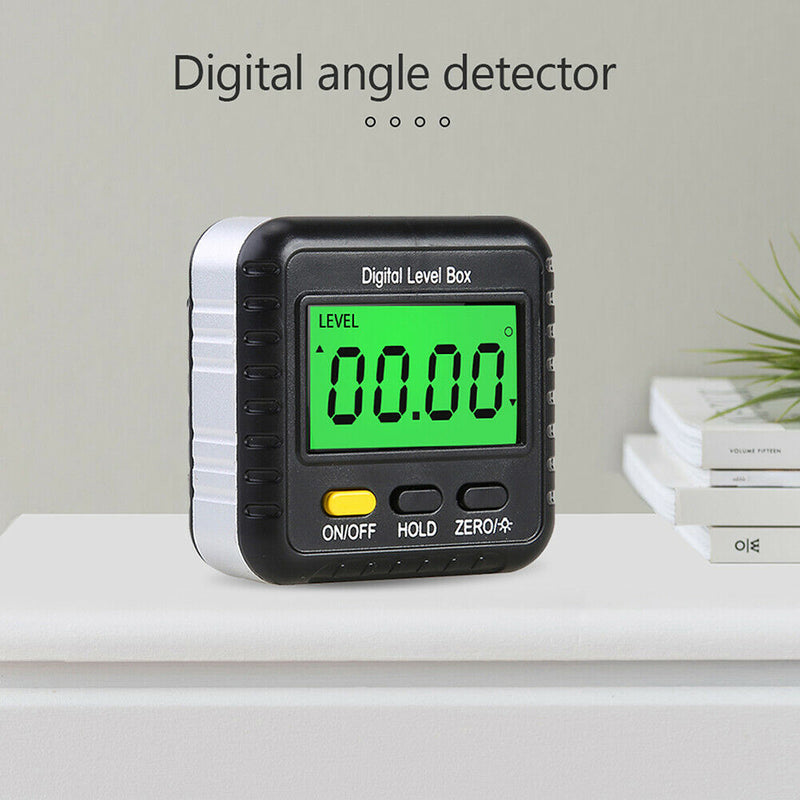Magnetic Digital Inclinometer Angle Finder Protractor (N/Spirit Bubble)