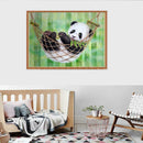 Panda 5D DIY Full Drill Round Diamond Painting Kits Cross Stitch Set