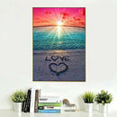 Diamond Painting Landscape Cross Stitch 5D Diamond Embroidery Sea Rhinestone Gw
