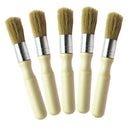 5 Pieces Bristles Paint Brushes DIY Decorating Watercolor Drawing Painting