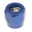 HEX-10 AN10 10AN -10 Fuel Hose Clamp Oil Line Fastener Hex Finisher Blue