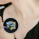 Fashion Charm Jewelry Crystal Pendant Chain Chunky Choker Necklace 1pc Stat F5J9