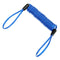 Steel Lanyard Spring Coil Wire Lock Safety Cable Lanyard Tether Blue 1.5m