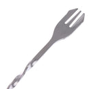 2pcs long handle mixing spoon stainless steel bar cocktail spoon twisted han.kz
