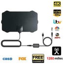 4K Digital HDTV Aerial Indoor Amplified Antenna 1280 Miles Range HD 1080P