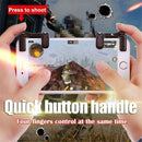 2pcs Mobile Phone Gaming Trigger Fire Button For Game Shooter Controller