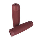 Rubber Anti-Skid Handlebars Grips Handle Bar Brown