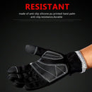 kyncilor Thicken Warm Cycling Gloves Waterproof Windproof Men Bike Gloves F F4B8