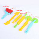 Pcs/set Modelling Plasticine Clay Moulds Trowel Childrens Mixed Dough