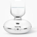 Timing Mini Humidifier Water Bottle Cap Humidifier with LED Indicator_White