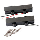 1 Pack Sealed 5 String Electric Bass Guitar Pickups with Mounting Screws Set