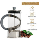 French Press Single Serving Coffee Maker By Clever Chef Small French Press