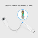 Type-C to 3.5mm Earphone cable Adapter usb 3.1 Type C USB-C male to 3.5 AUX D1Q1