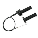 7/8 Inch Twist Handle Throttle Grip Tube & Cable for 110cc 125cc Pit Dirt Bikes