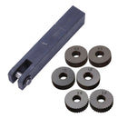 Steel Knurling Knurling Tool Wheels Linear Knurling Kit Pitch 0.5
