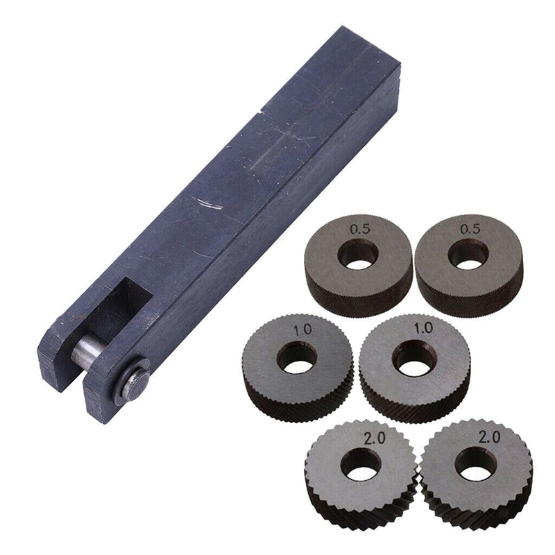 Steel Knurling Knurling Tool Wheels Linear Knurling Kit Pitch 0.5