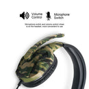Stereo Surround Gaming Headphones with Microphone, Noise Cancelling Camouflage