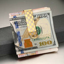 Stainless Steel Metal Money Clip Fashion Simple Dollar Cash Clamp Holder Wallet