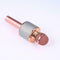 Wireless Bluetooth Karaoke Microphone KTV Mini Portable Speaker (Pink+LED)