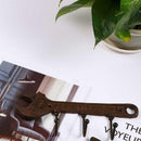 Wall Hook Archaistic Hammer Shape Hanger American Industrial Style Rack 3 H