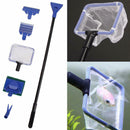 5 in 1 Aquarium Cleaning Tools Set Gravel Rake Fishing Net Algae Brush Cleaner