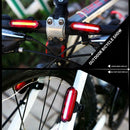 USB Rechargeable Mountain Bike Taillight Night Cycling COB Warning Light
