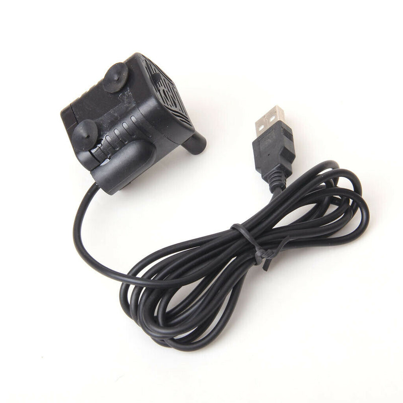 USB DC 3.5V- 9V Water Pump Fountain Pool Garden Pond Submersible Watering