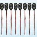 10x Black PP3 MN1604 9V 9volt Battery Holder Clip Connector Cable Lead Tool