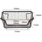 Kitchen Counter Cabinet Fruit Vegetable Iron Art Storage Basket With Handles