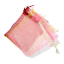 80X Organza Gift Bag Colorful Jewelry Pouch L6C4