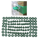 150Pcs Greenhouse Farm Greenhouse Twist Clips Washers Set for Greenhouse Plants