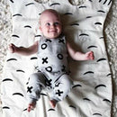 Soft Cotton Baby Kids Game Mat Rug Children Cartoon Bear Blankets Animal Ca