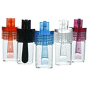 Glass Round Bottle Waterproof Pill Case Sealed Container Mini Snuff BottlesJAlj