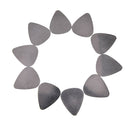 10x bass guitar picks stainless steel acoustic electric guitar plectrum 0.30mm Z