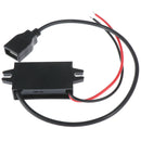 1Pc USB 12V to 5V DC/DC voltage step-down power adapter converter inverter Kw