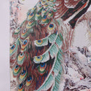DIY 5D Diamond mosaic Peacocks Painting Cross Stitch Kits Embroidery 50*100CM Z