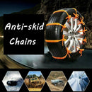 10 PCS Snow Tire Chain for Car Truck SUV Anti-Skid Emergency Winter Driving